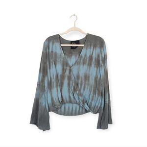 Blue Life Blue Tie Dye Hayley Cote D'Azur Blouse
